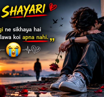 100+ Sad Shayari 😭 Life 2 Line In Hindi | Heart Touching Life Shayari 💔